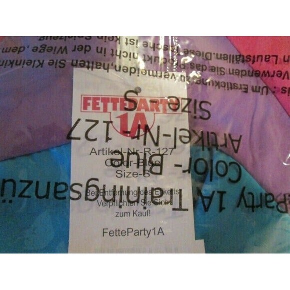 80s / 90s Shell Suit Party Dress Costume - Picture 5 of 6